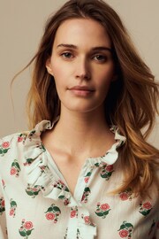 Laura Ashley Beauchamp Floral Ruffle Blouse - Image 3 of 3