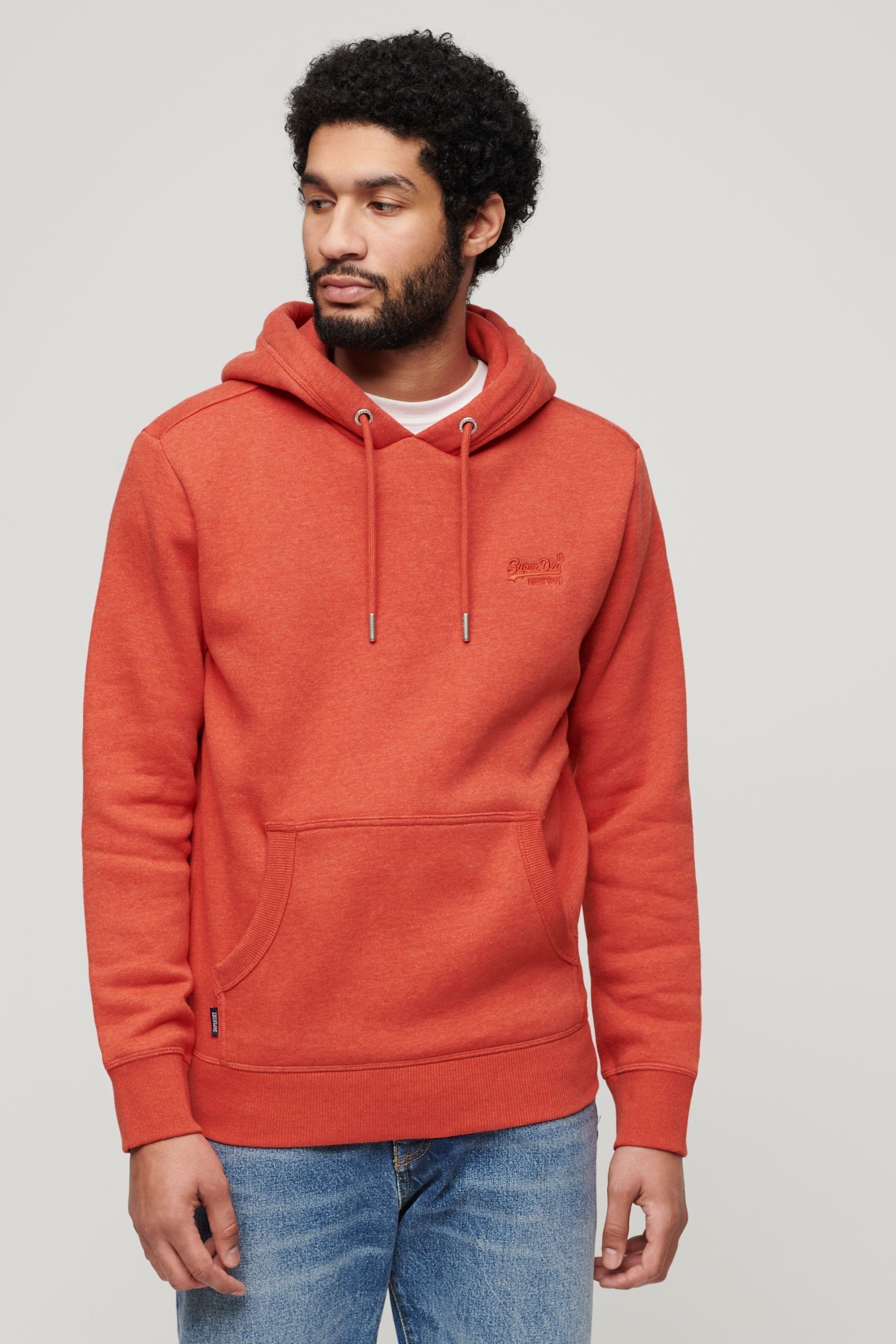 Buy Superdry Orange Essential Logo Hoodie from Next Poland