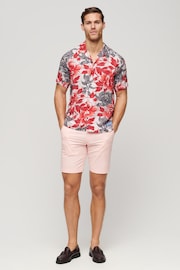 Superdry Red Multi Short Sleeve Hawaiian Printed Shirt - Image 3 of 7