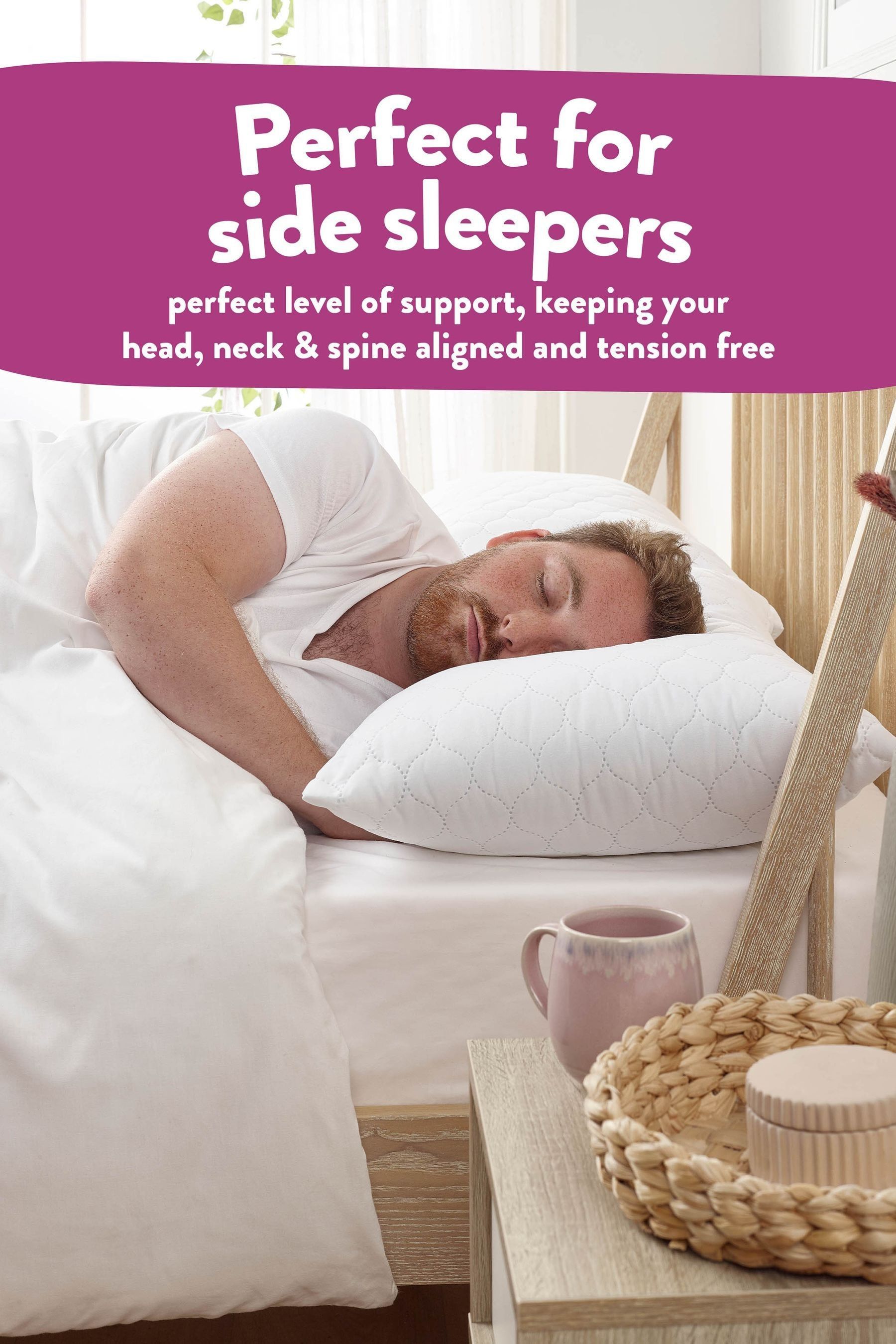 Buy Slumberdown 2 Sleep Soundly Rebound Pillows from the Next UK online shop