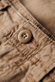 Superdry Brown Core Cargo Shorts - Image 6 of 6