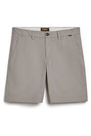Superdry Grey Stretch Chinos Shorts - Image 5 of 7