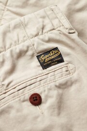 Superdry Cream Vintage International Shorts - Image 6 of 6