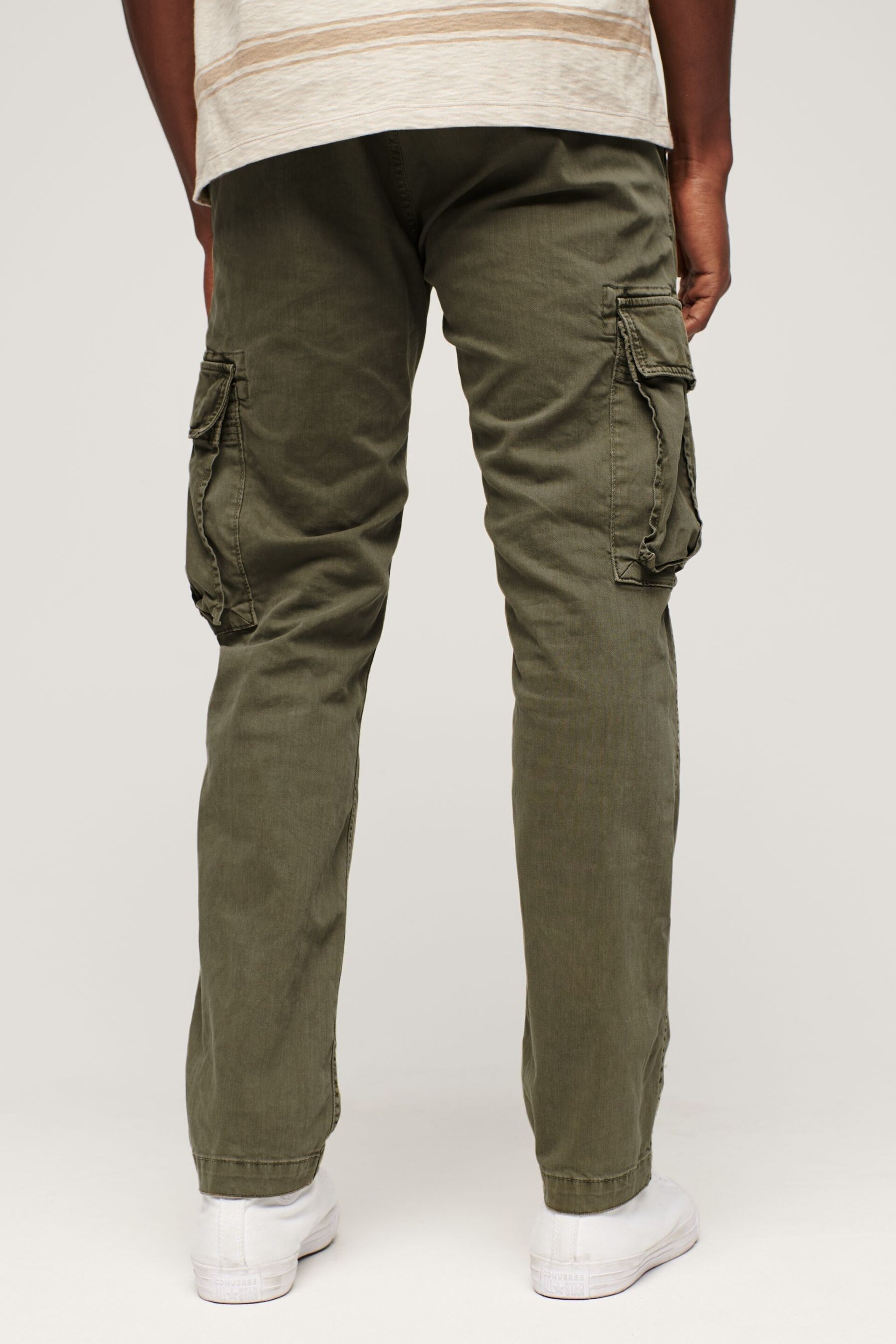 Superdry Green Core Cargo Trousers - Image 2 of 7