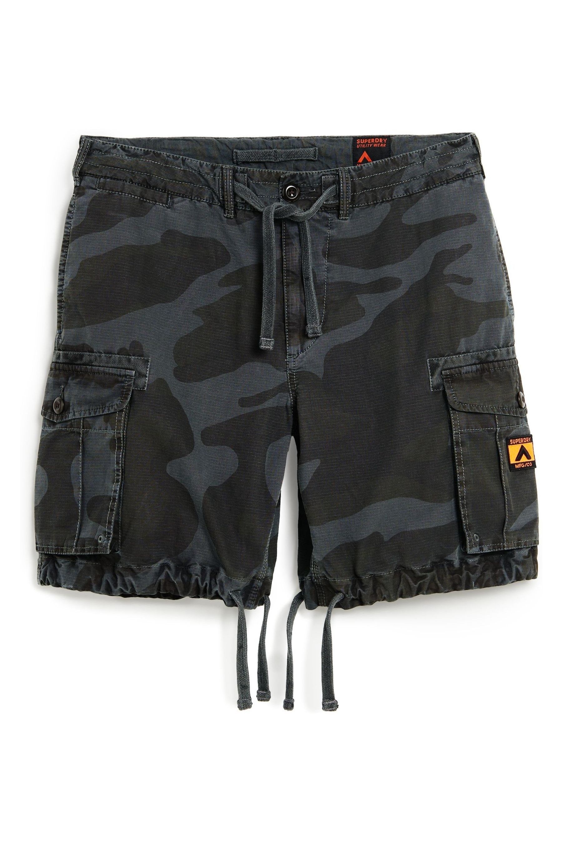 Buy Superdry Black 100 Cotton Parachute Light Shorts from Next Spain