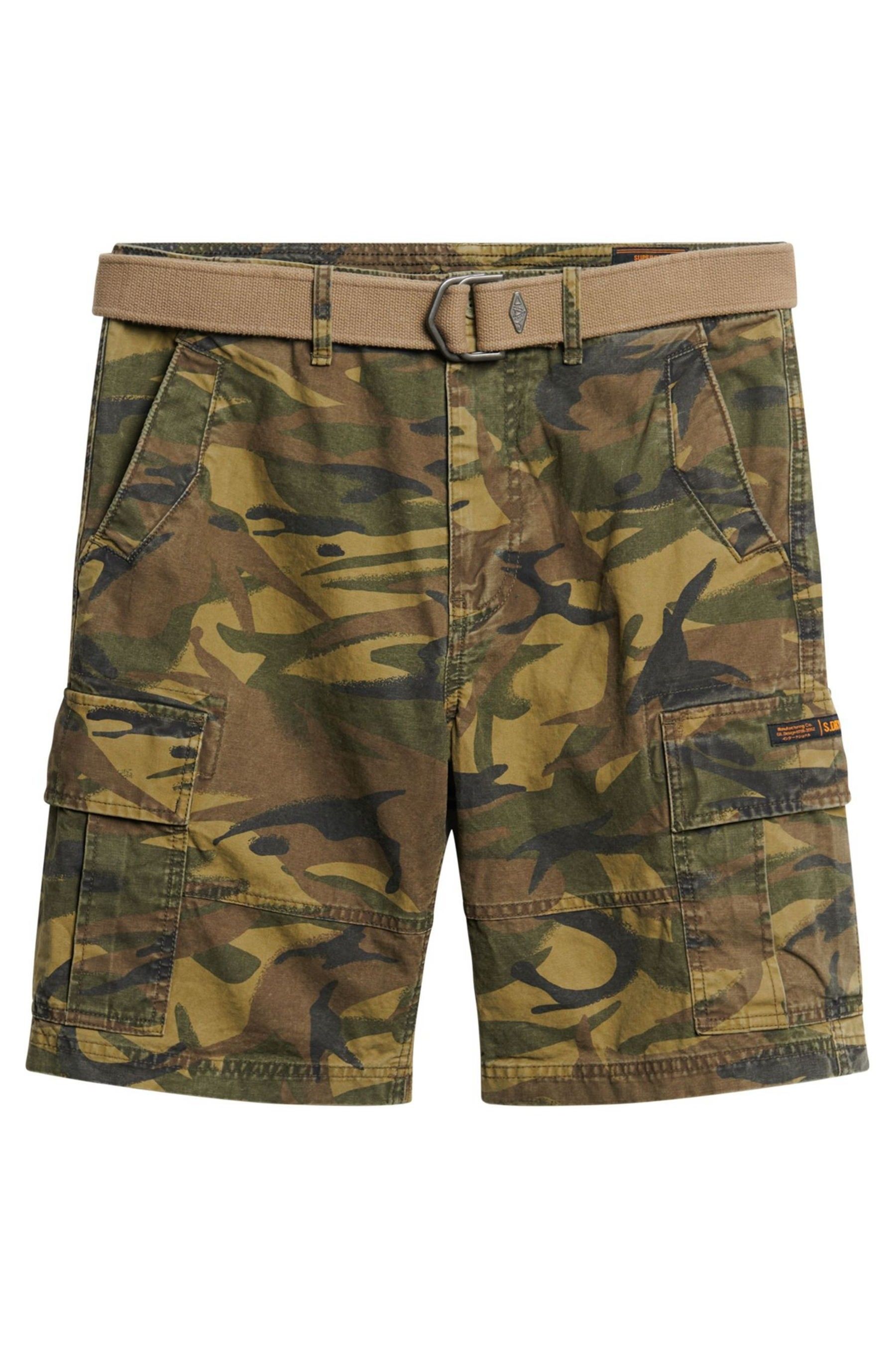 Buy Superdry Green 100 Cotton Heavy Cargo Shorts from the Next UK online shop