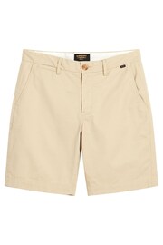 Superdry Brown Stretch Chinos Shorts - Image 8 of 8