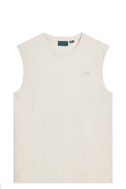 Superdry White Essential Logo Tank - Image 4 of 6