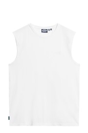 Superdry White Essential Logo Tank - Image 4 of 4