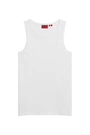 Superdry White Essential Logo Vest - Image 5 of 5