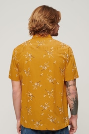 Superdry Golden Blossom Short Sleeved Beach Shirt - Image 2 of 6