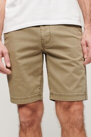 Superdry Green Vintage International Shorts - Image 1 of 7