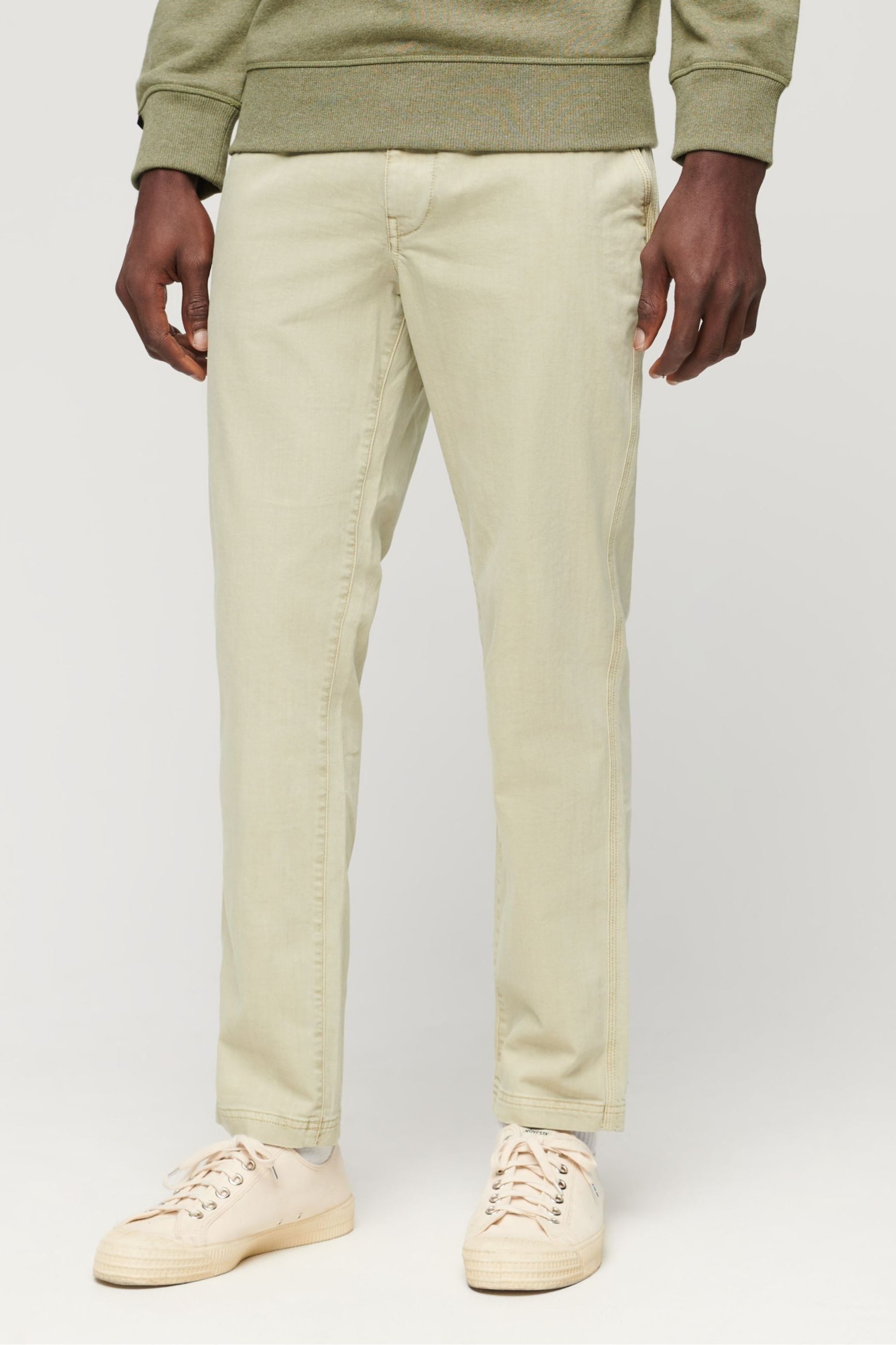 Superdry Natural International Chino Trousers - Image 3 of 8