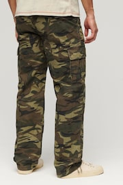 Superdry Green Baggy Cargo Trousers - Image 3 of 5