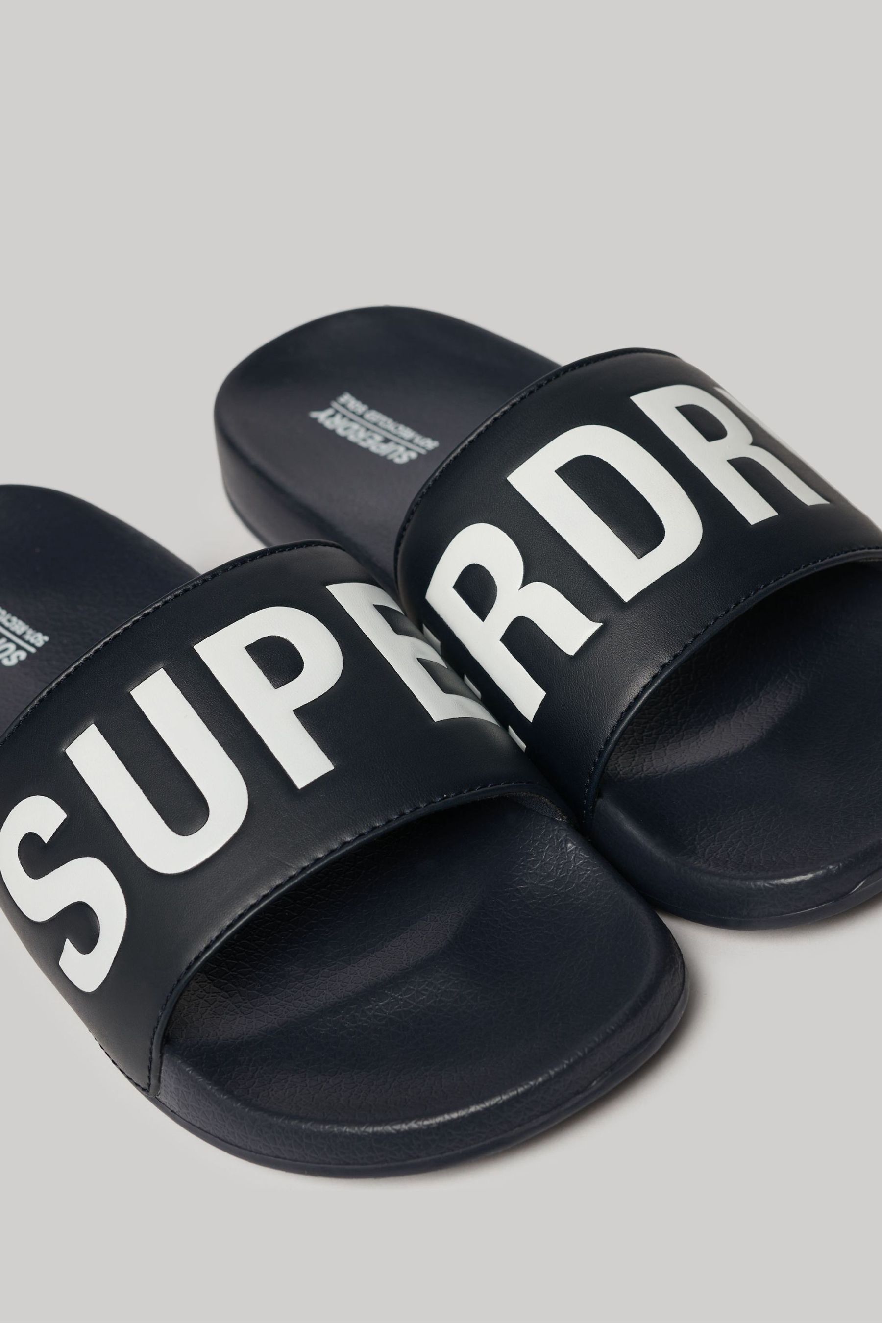 Buy Superdry Blue Core Vegan Pool Sliders from Next United Arab Emirates
