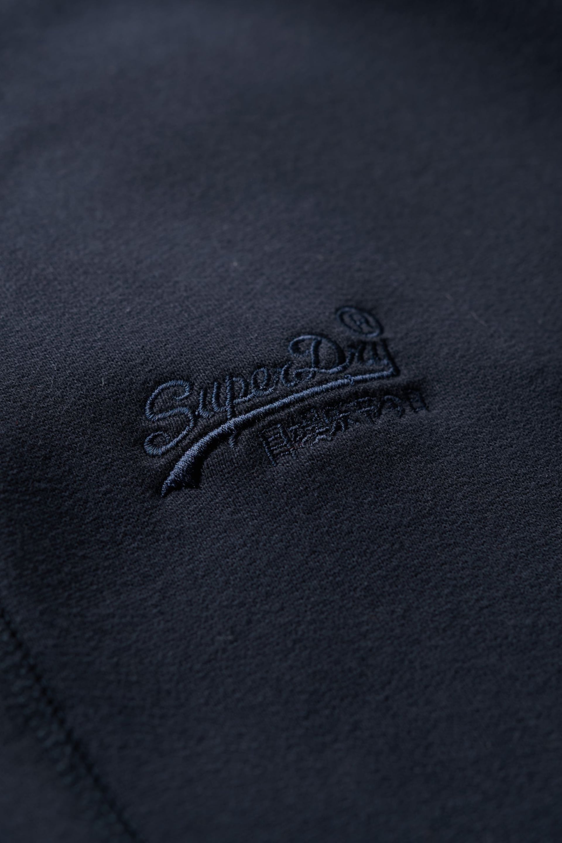 Superdry Navy Blue Essential Logo Joggers - Image 7 of 7