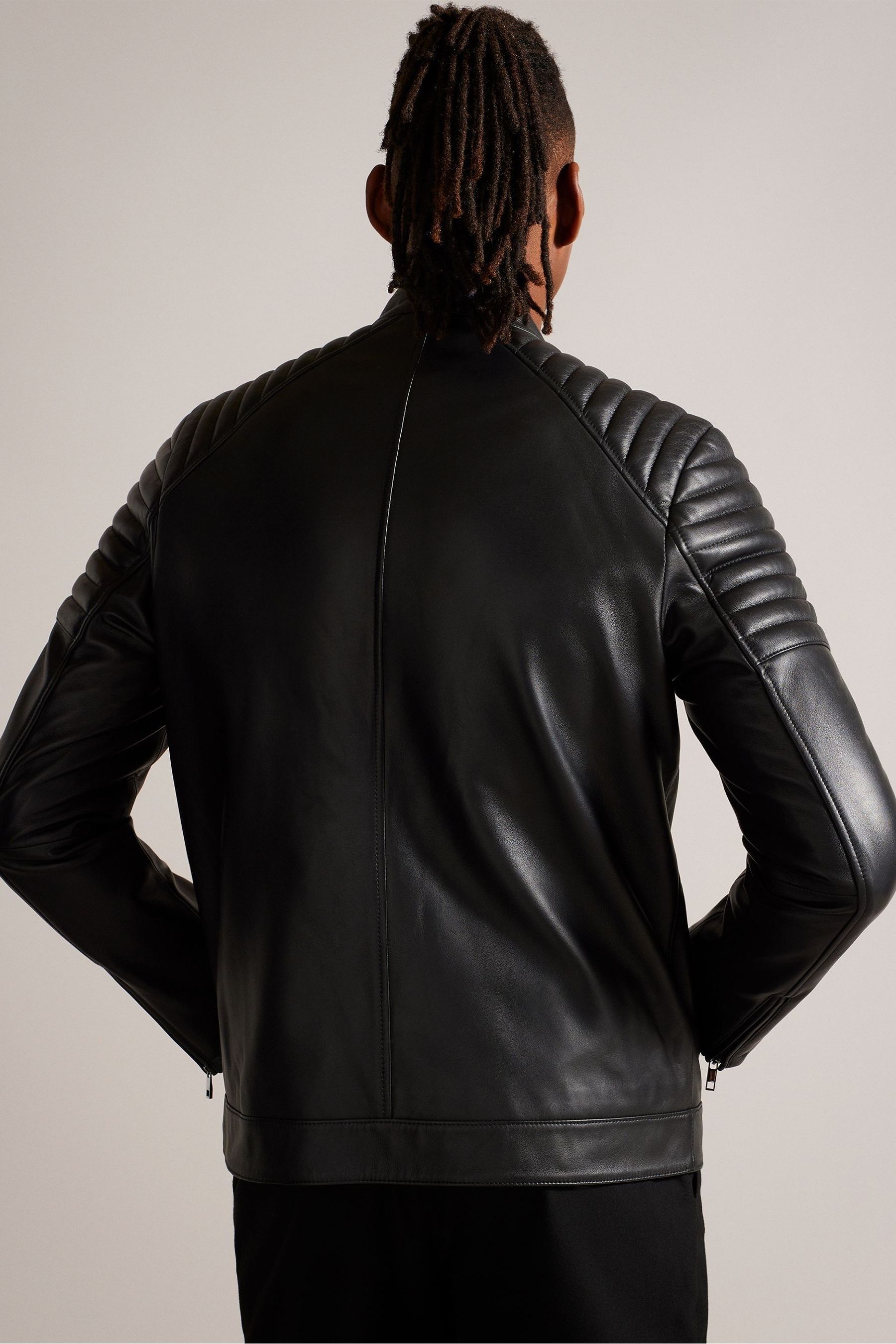 Ted baker mens leather jackets sales