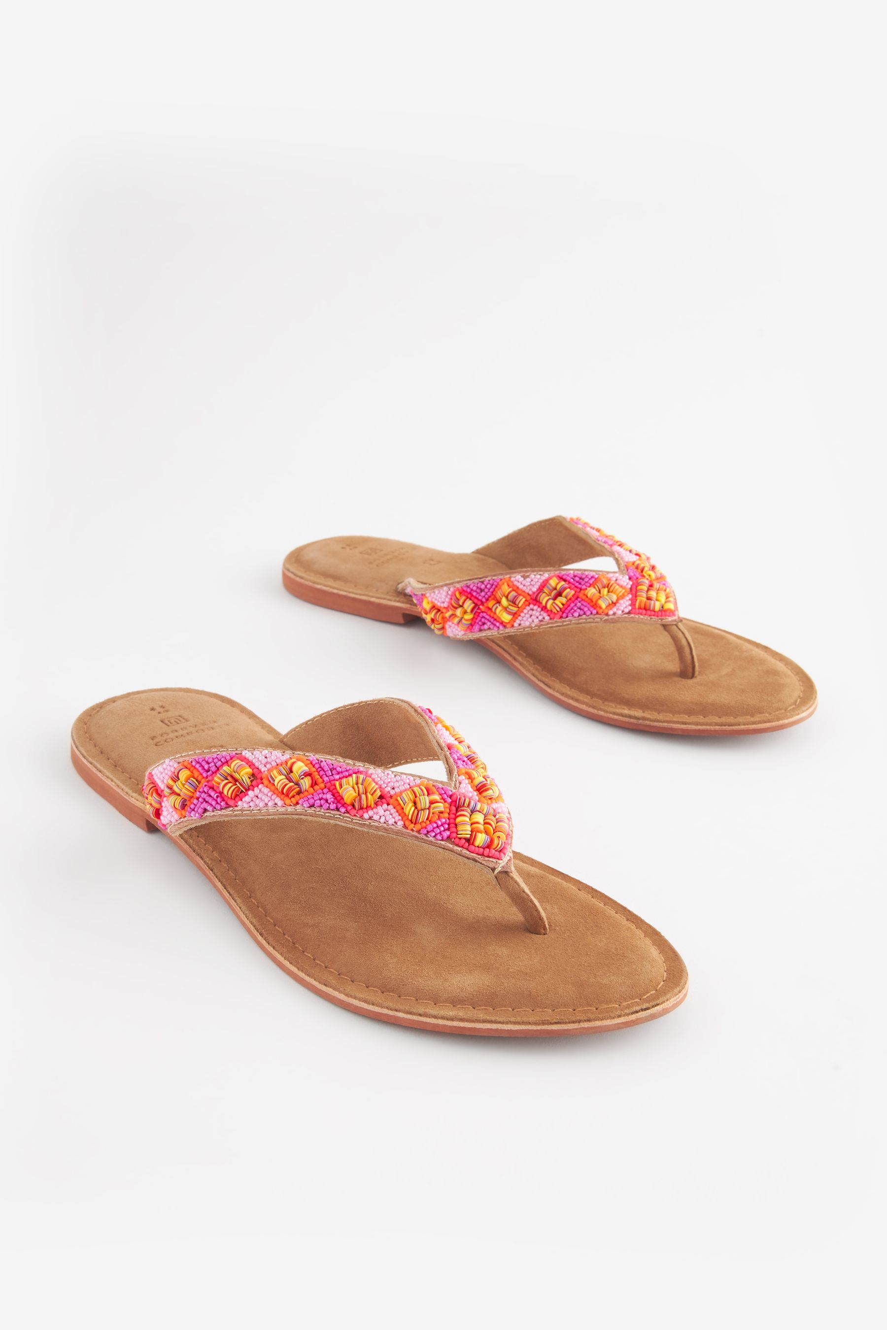 Wide thong sandals store