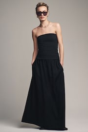 The Set Black/White 2 Pack Linen Blend Maxi Skirts - Image 1 of 7