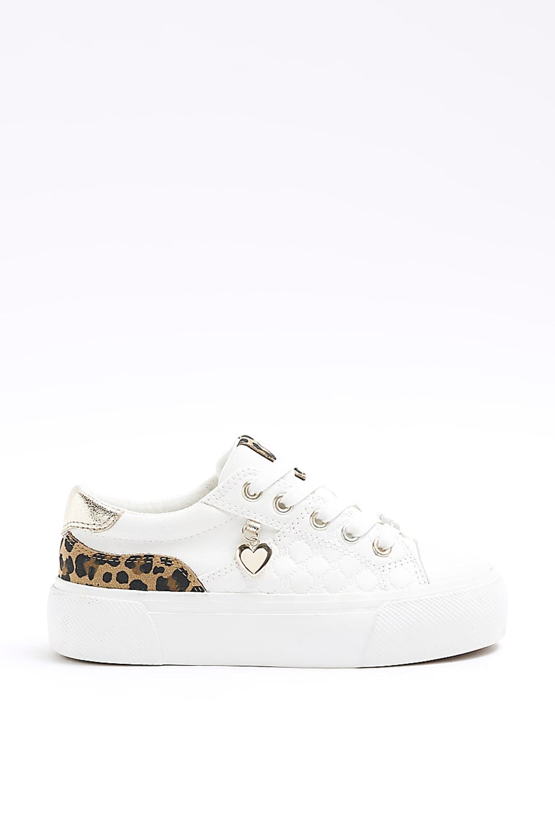 Girls leopard trainers online