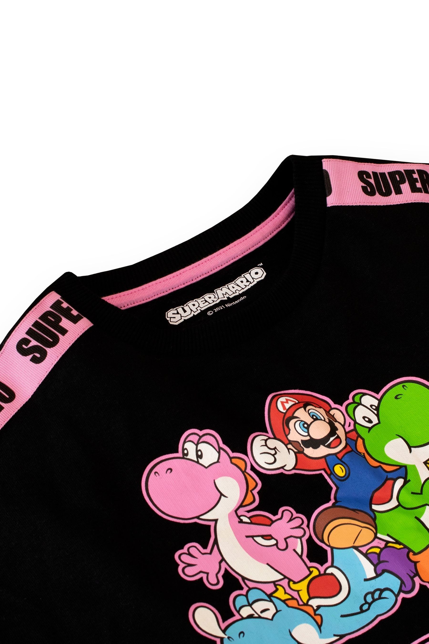 Buy Character Black 100 Cotton Super Mario Sweatshirt from the Next UK online shop
