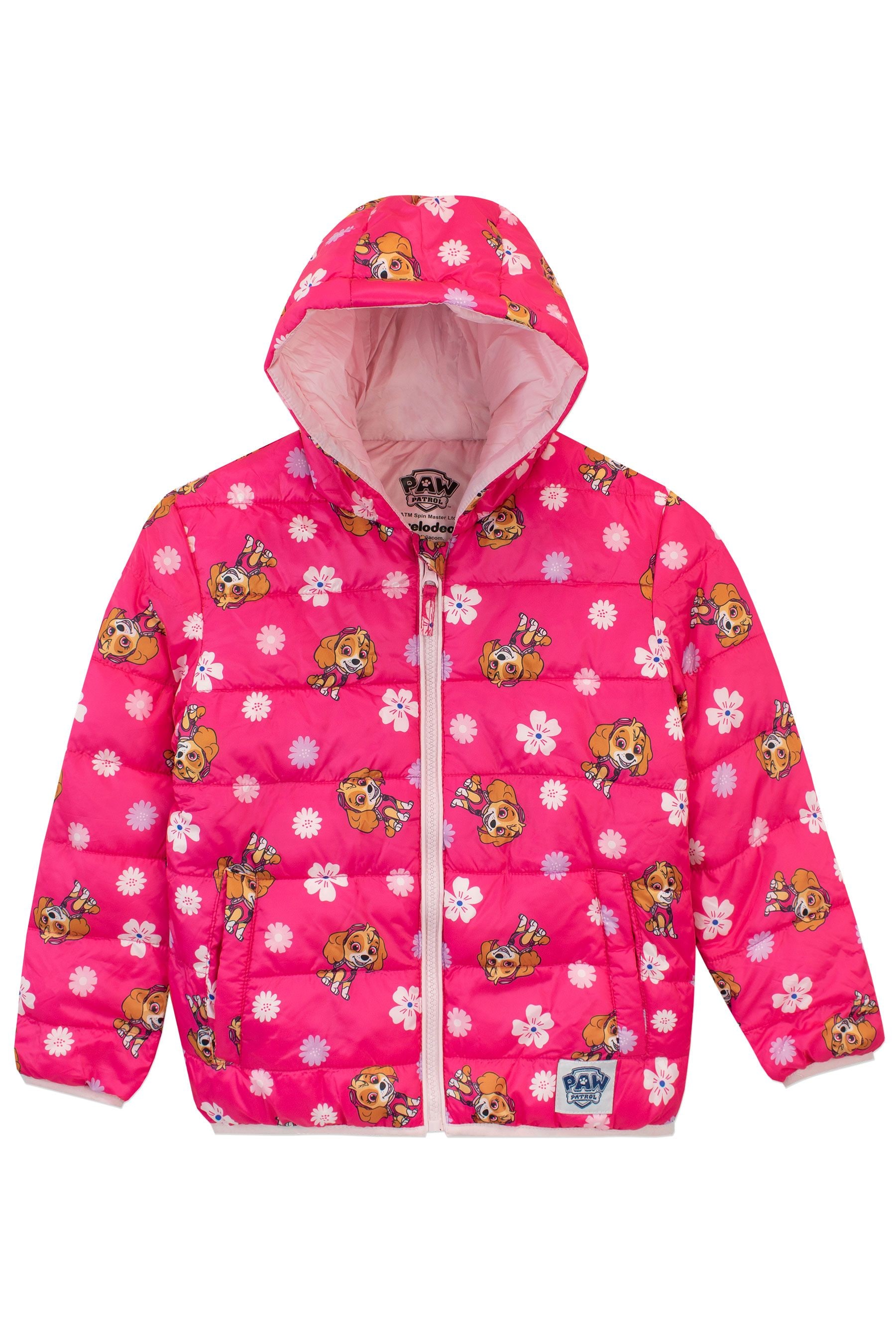 Buy Character Pink Girls Paw Patrol Skye Aop Coat from Next Ireland