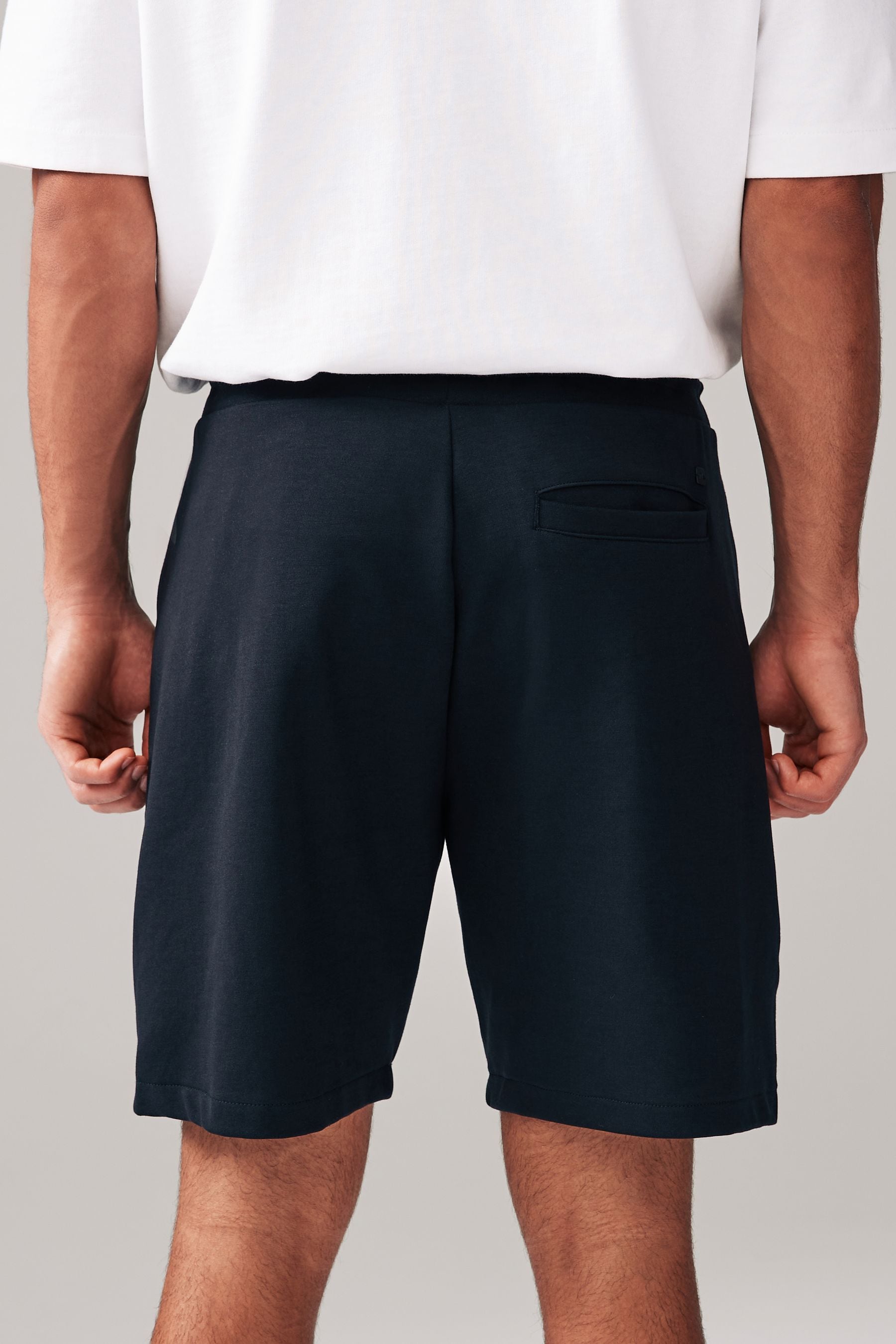 Mens black shorts with zip pockets top