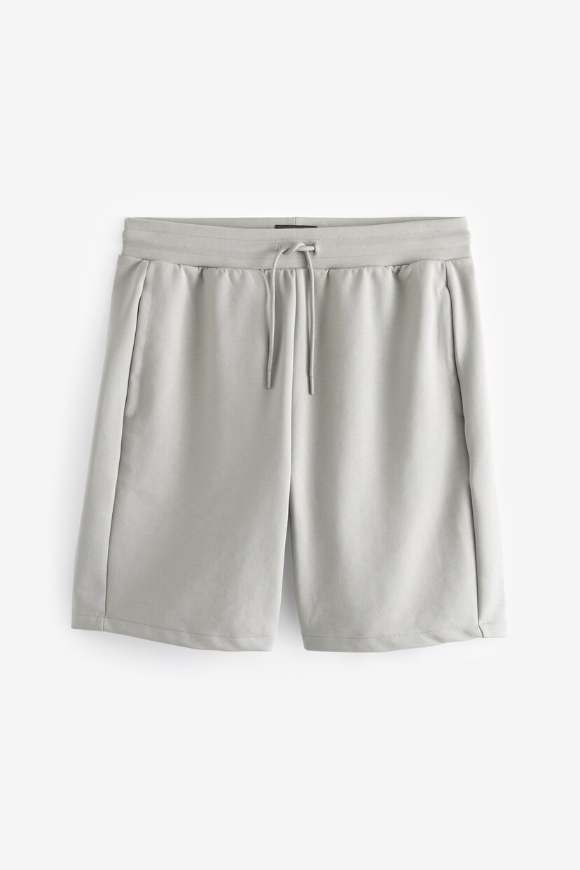 Black/Grey 2 Pack Zip Pocket Jersey Shorts - Image 10 of 14