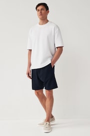 Slate/Navy 2 Pack Zip Pocket Jersey Shorts - Image 3 of 15