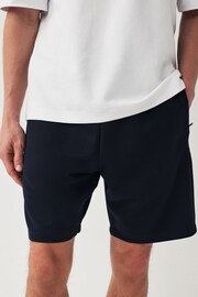 Slate/Navy 2 Pack Zip Pocket Jersey Shorts - Image 4 of 6