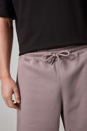 Purple Soft Fabric Jersey Shorts - Image 4 of 9
