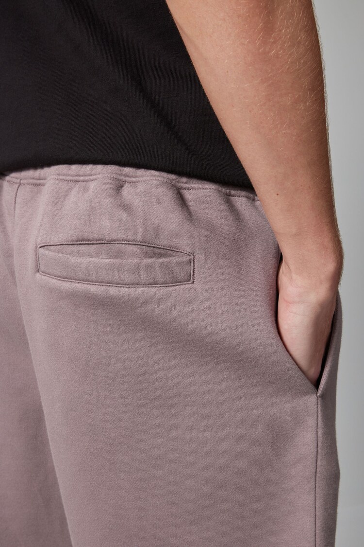 Purple Soft Fabric Jersey Shorts - Image 5 of 9