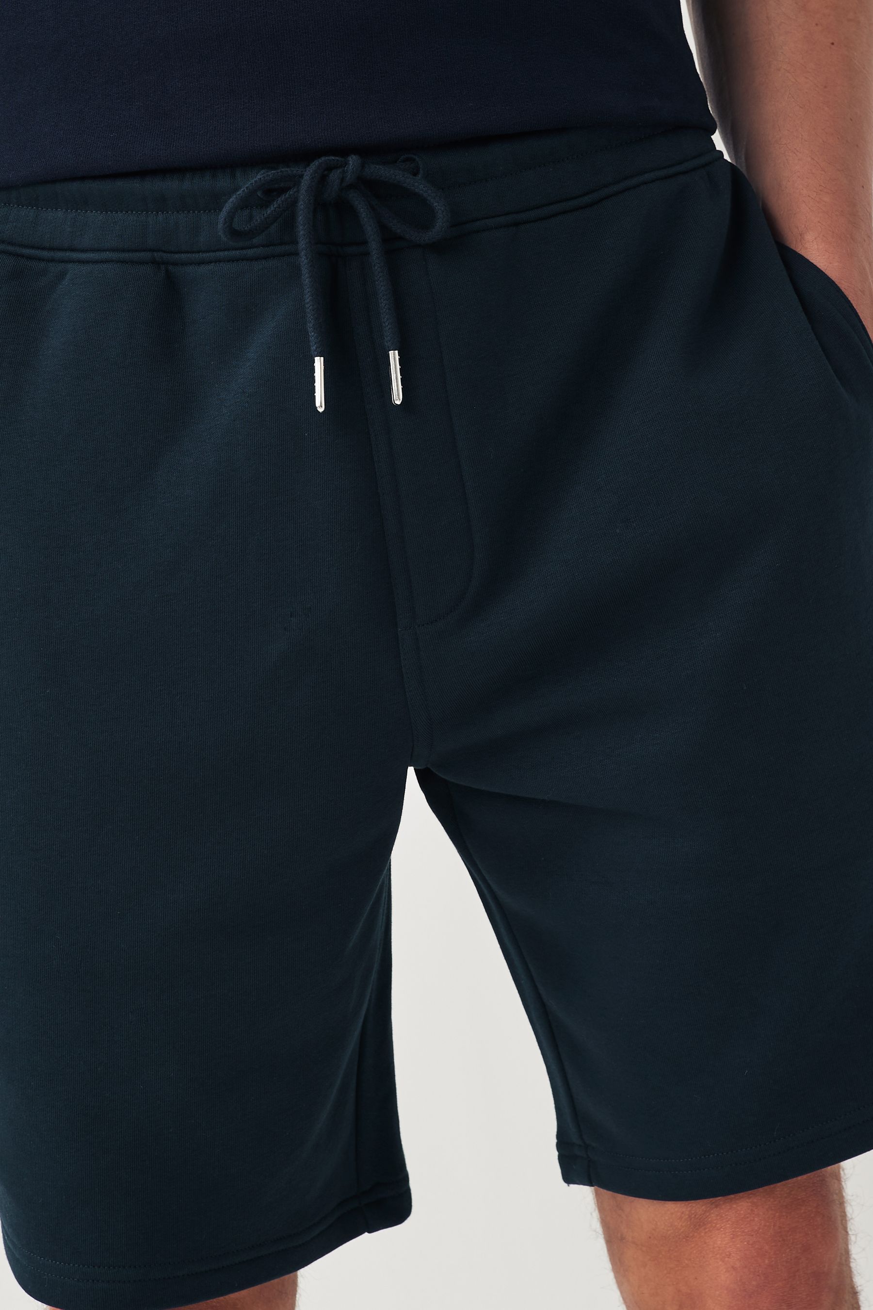 Buy Navy Blue Soft Fabric Jersey Shorts from Next United Arab Emirates