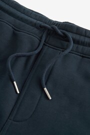 Navy Blue Soft Fabric Jersey Shorts - Image 7 of 9
