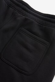 Black Soft Fabric Jersey Shorts - Image 7 of 8