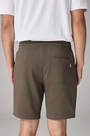 Brown Soft Fabric Jersey Shorts - Image 3 of 8