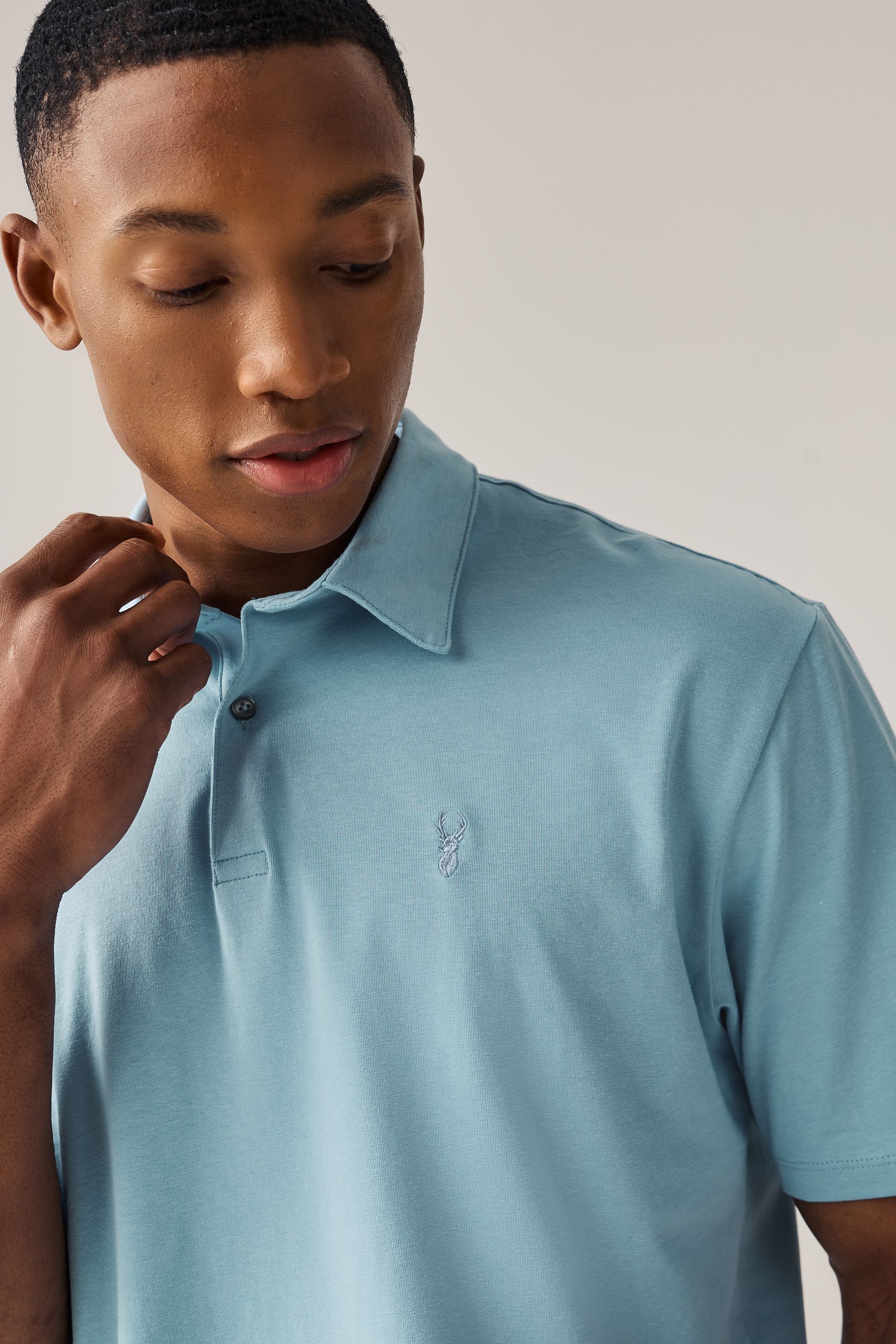 Blue white polo cheap