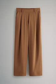 The Set Black/Camel Brown 2 Pack Wide Leg Trousers - Image 7 of 8