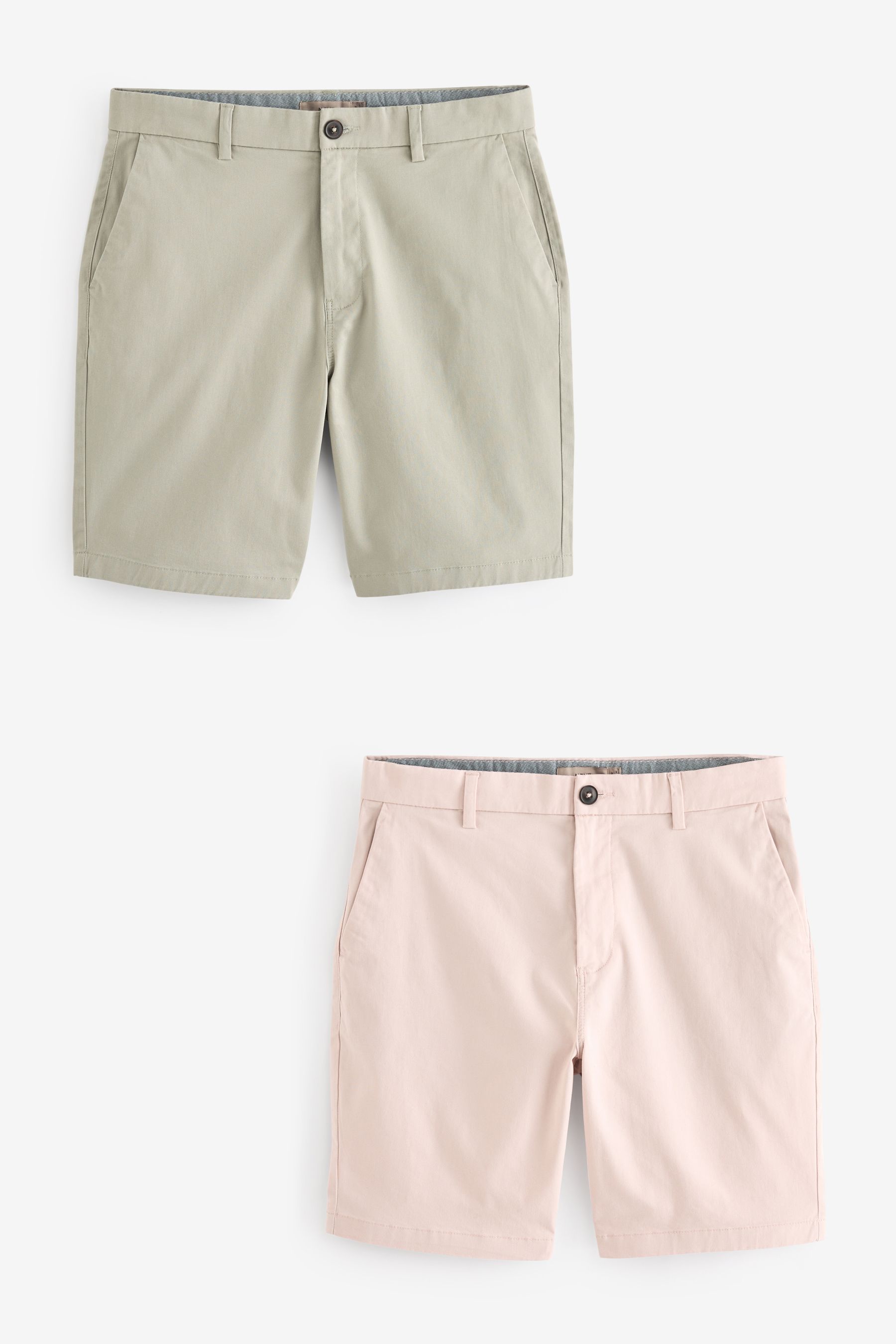 Pink khaki shorts deals