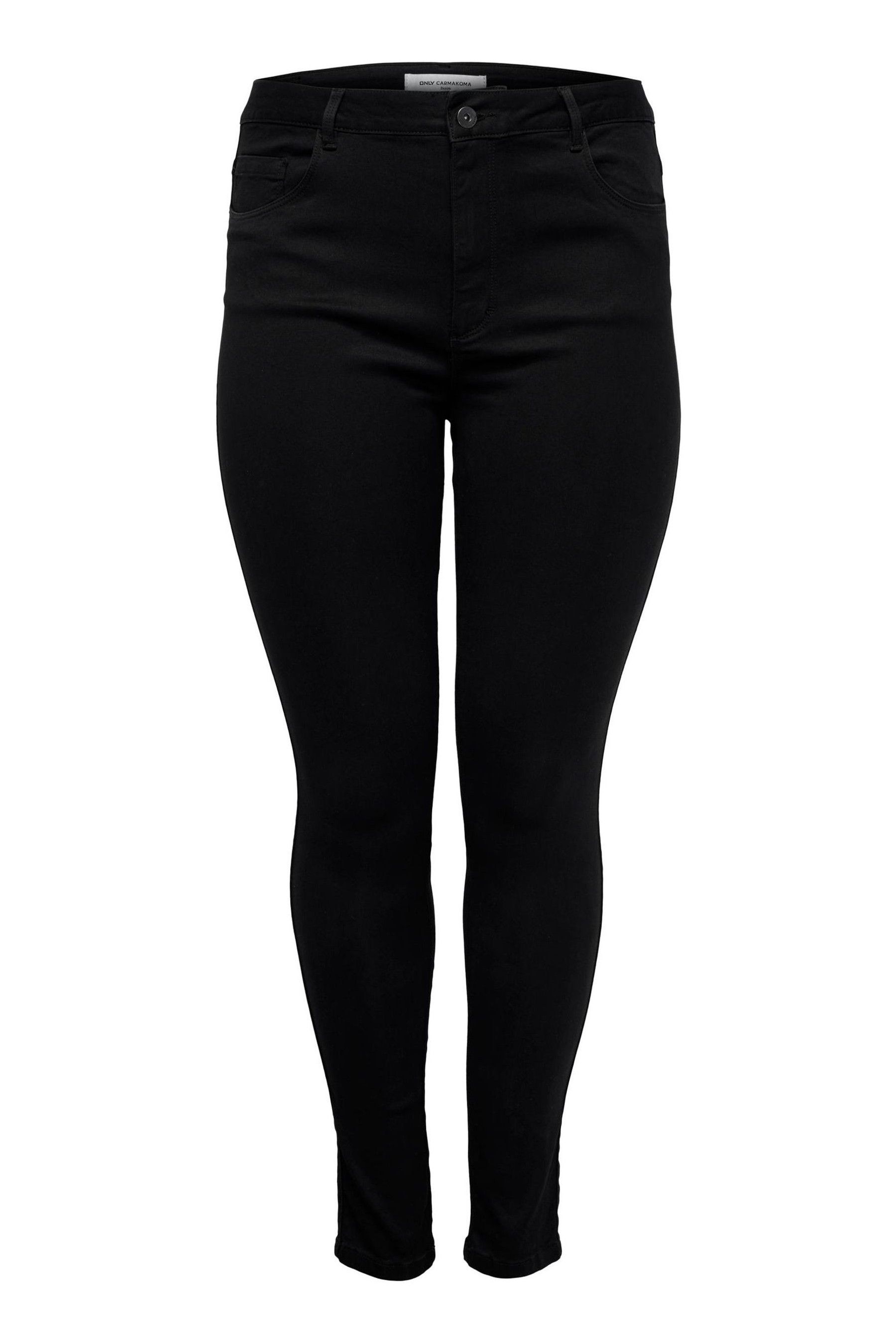 Buy ONLY Curve Black High Waist Skinny Jeans from Next Ukraine