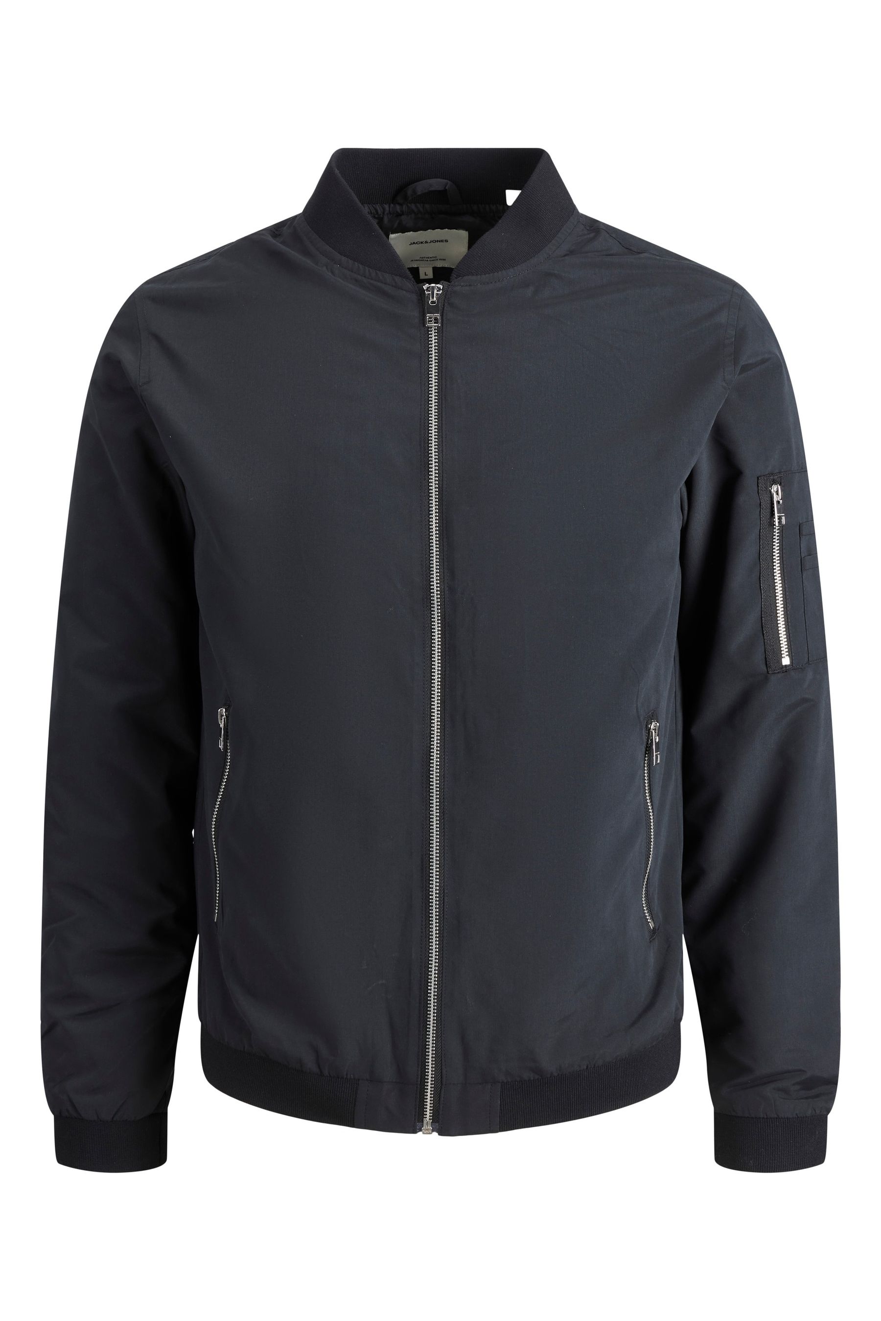 Buy JACK JONES Black Bomber Jacket from Next Canada