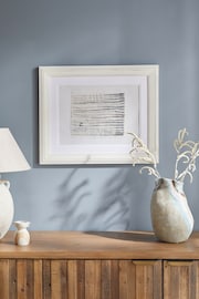 White Wolton Wood Large Picture Frame - Image 1 of 4