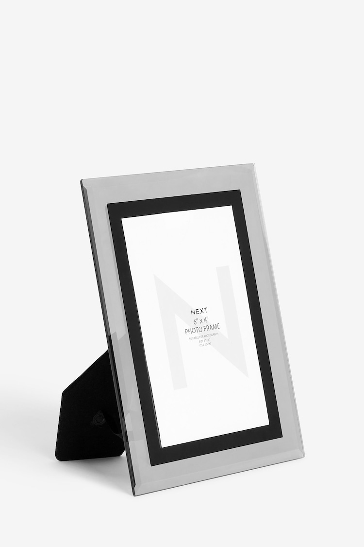 Black Smoke Glass Photo Frame - Image 4 of 4