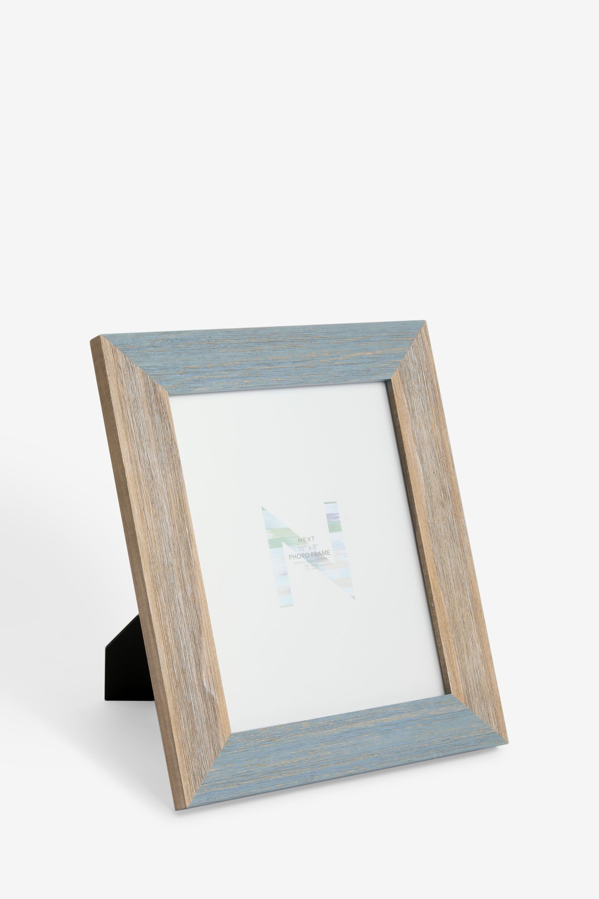 Blue Distressed Coatal Wood Photo Frame - Image 3 of 5