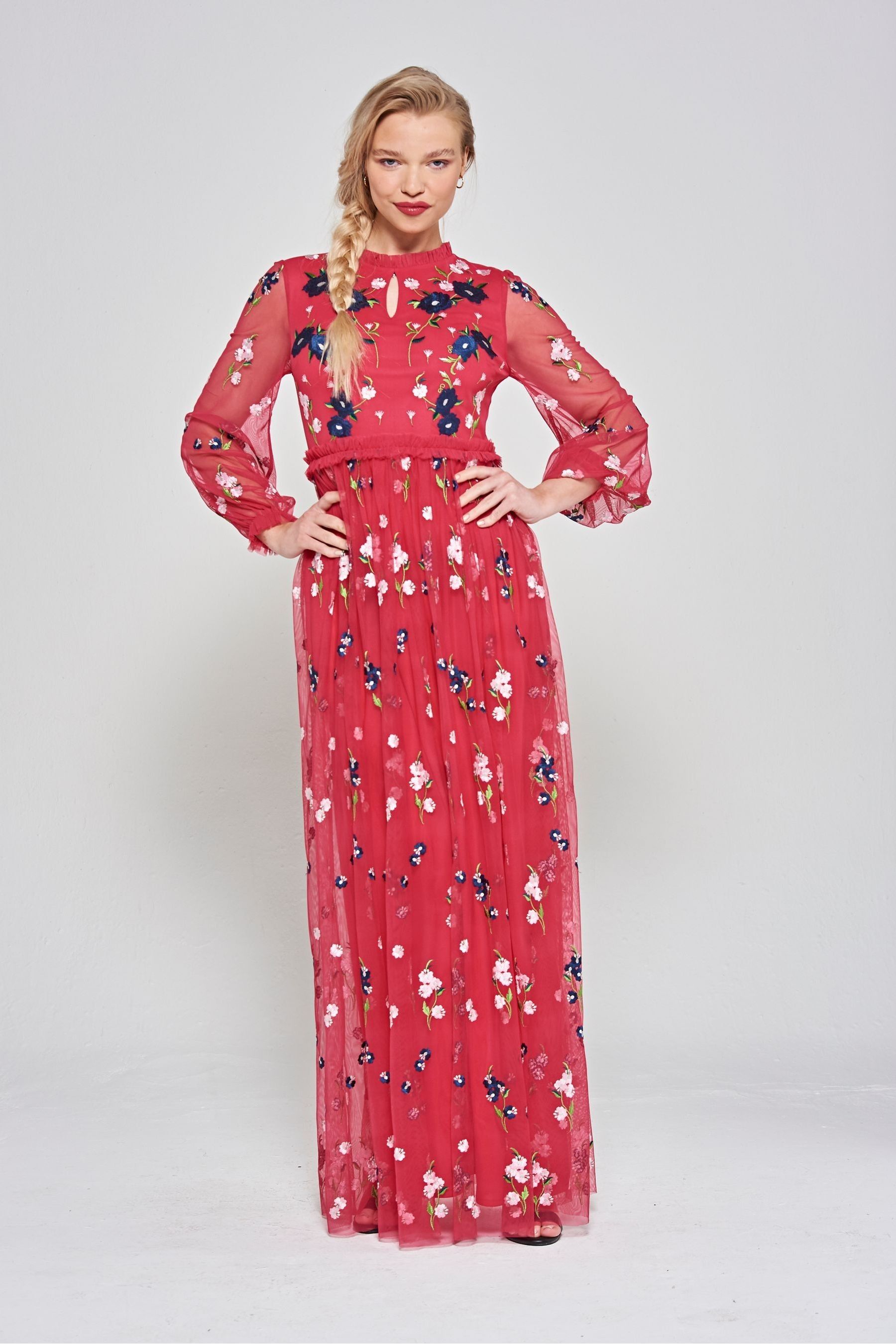 Frock and frill maxi outlet