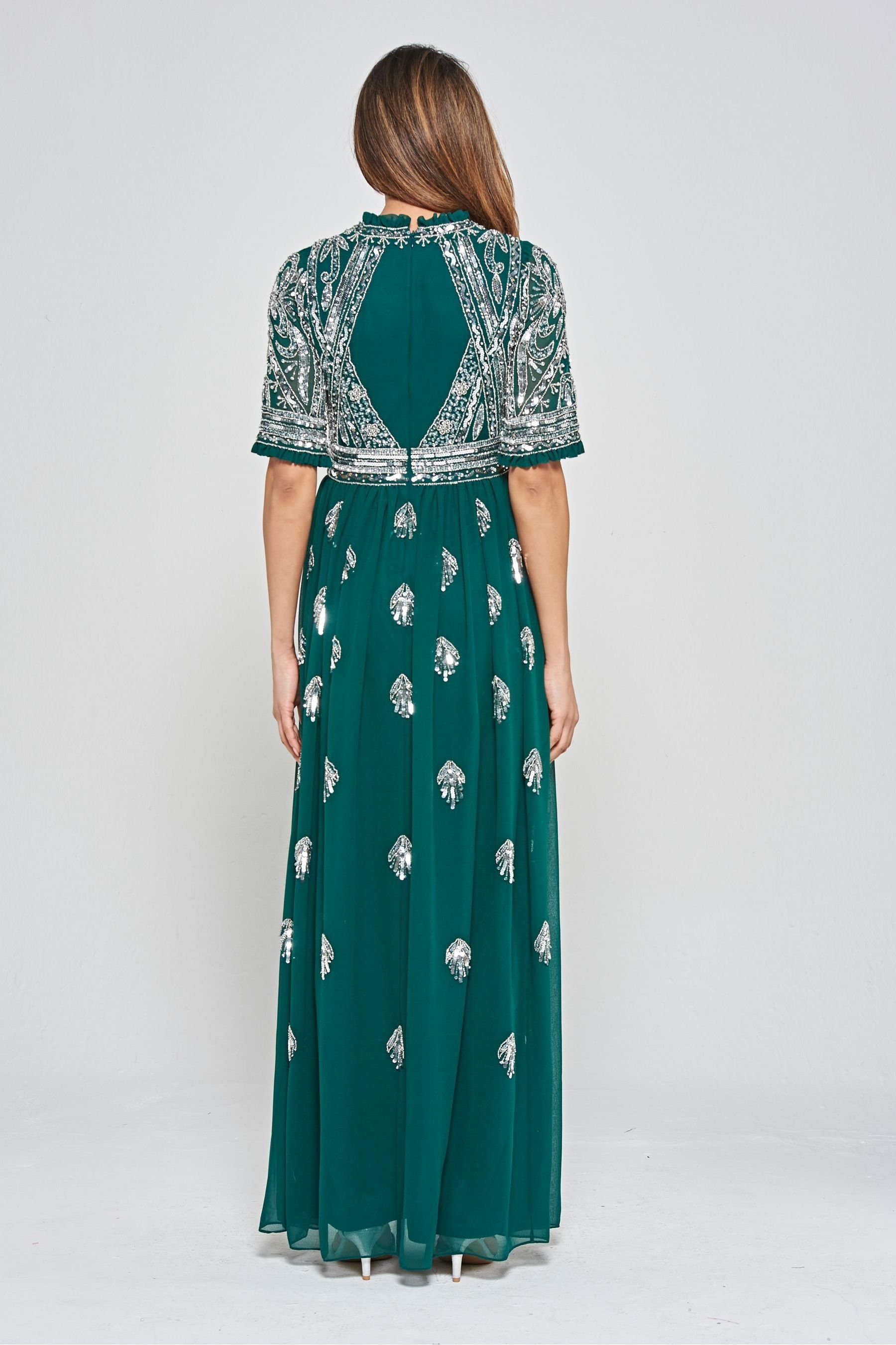 Amelia rose 2 in 1 embellished maxi dress hot sale