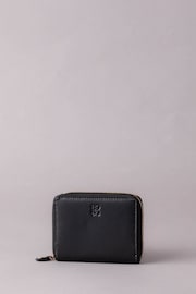 Lakeland Leather Dark Black Large Leather Zip Purse - Image 1 of 5