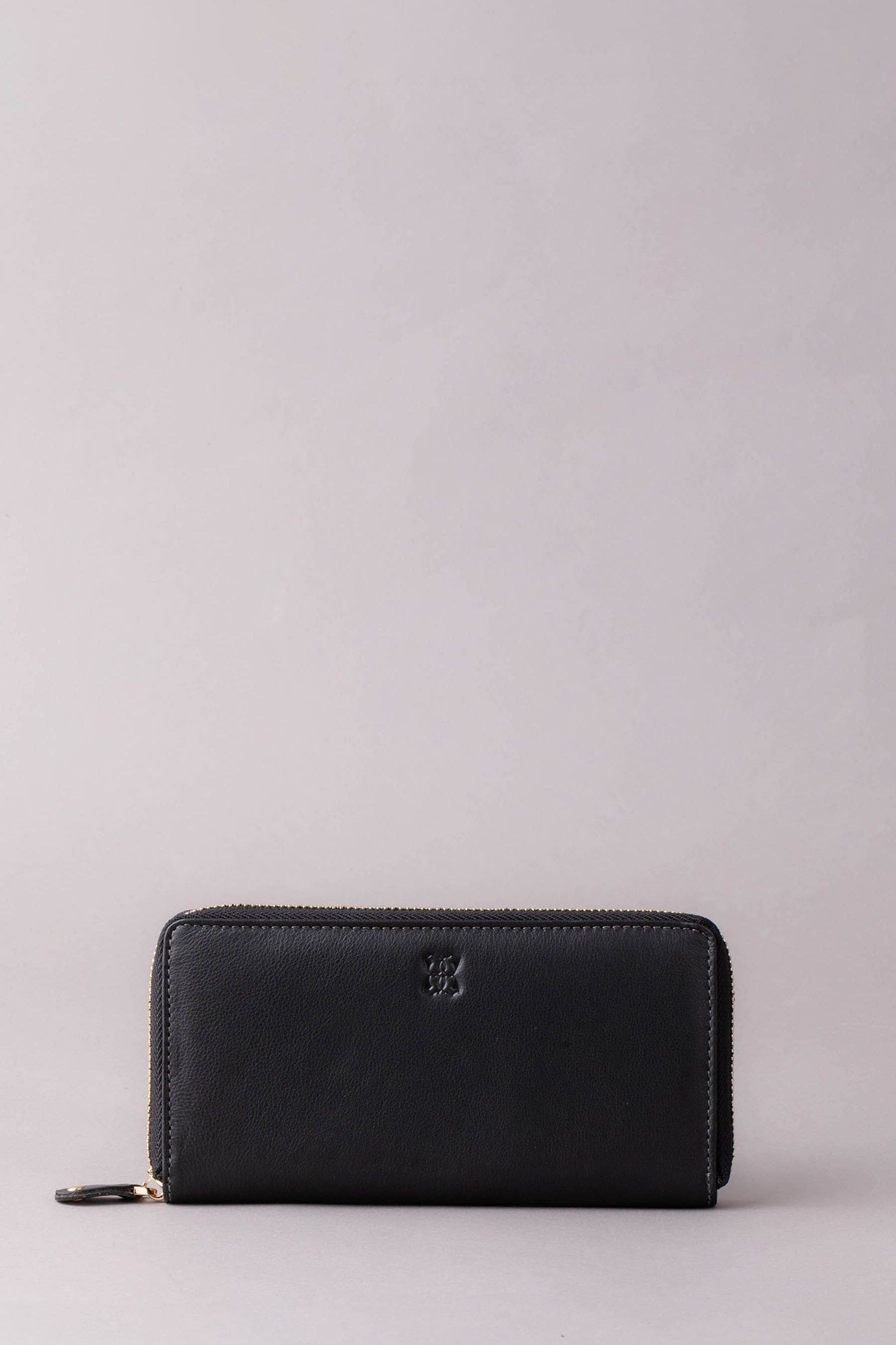 Buy Lakeland Leather Black Large Leather Zip Purse from Next Gibraltar