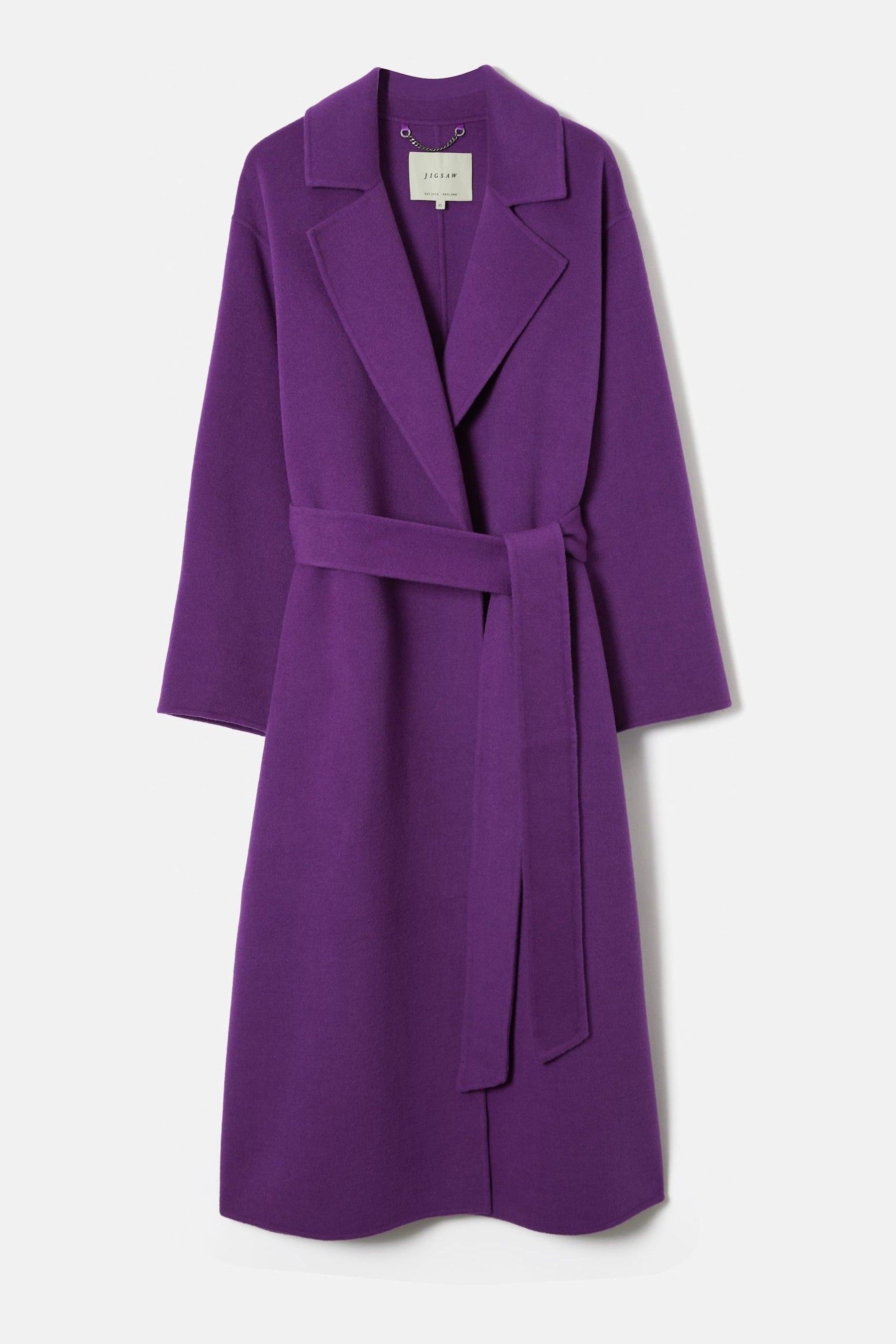 Jigsaw purple coat store