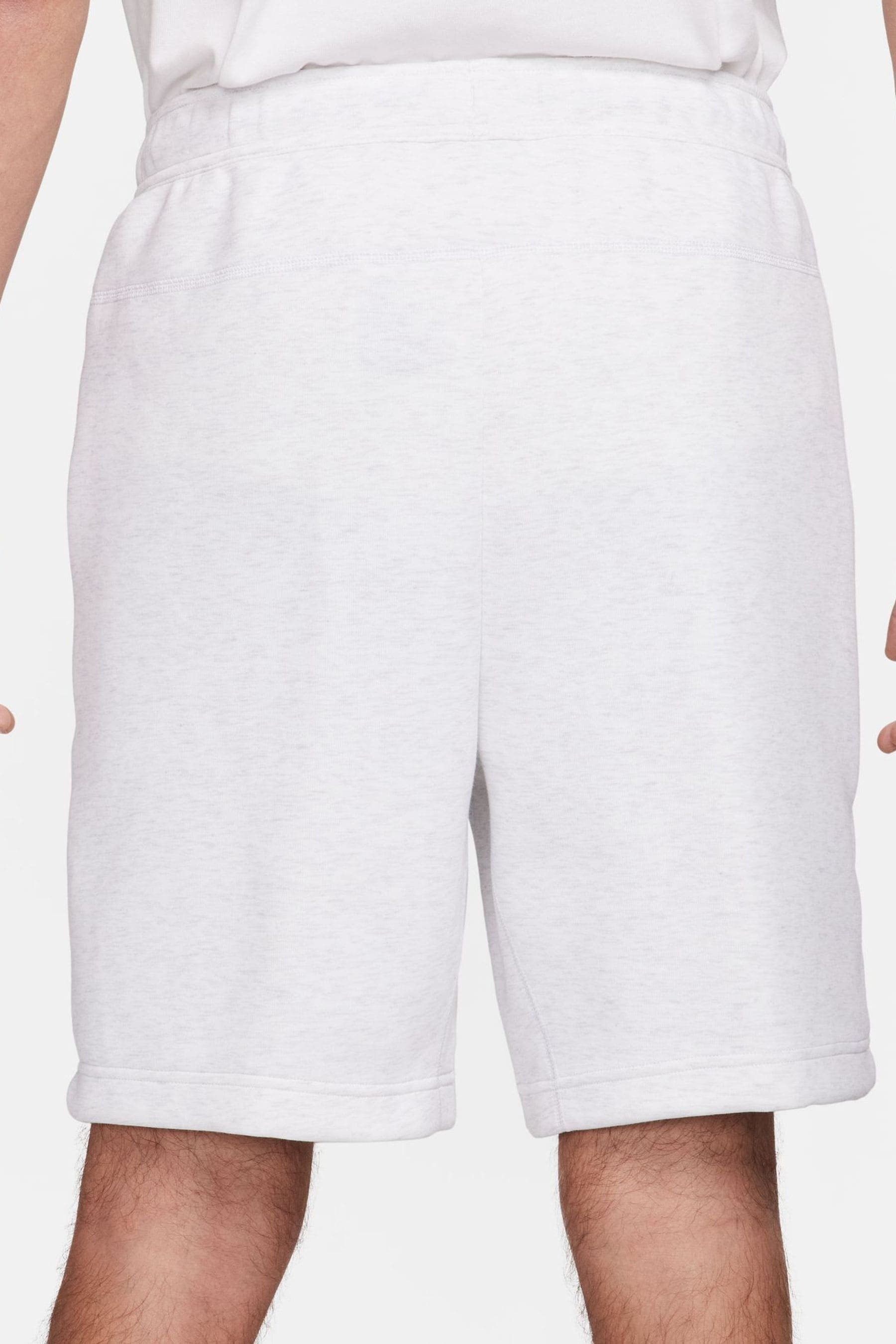 Nike white sweat shorts outlet